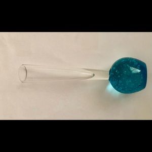 New Art Glass Bud Vase Handcrafted by Glass Artist